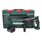 Marteau combiné à batterie Metabo KH 18 LTX 24 18 V 2,1 J SDS plus + 1x batterie 4,0 Ah + métaBOX - sans chargeur