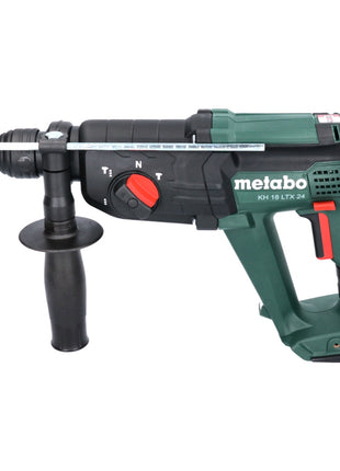 Marteau combiné à batterie Metabo KH 18 LTX 24 18 V 2,1 J SDS plus + 1x batterie 4,0 Ah + métaBOX - sans chargeur