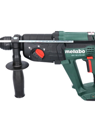 Metabo KH 18 LTX 24 Akku Kombihammer 18 V 2,1 J SDS plus + 1x Akku 8,0 Ah + Ladegerät + metaBOX