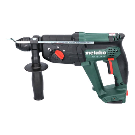 Metabo KH 18 LTX 24 cordless combihammer 18 V 2.1 J SDS plus + 1x rechargeable battery 8.0 Ah + charger + metaBOX