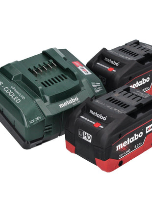 Metabo KH 18 LTX 24 Akku Kombihammer 18 V 2,1 J SDS plus + 2x Akku 8,0 Ah + Ladegerät + metaBOX