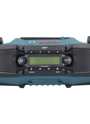 Bosch GPB 18V-2 SC Professional Akku Baustellenradio 18 V DAB+ Bluetooth AUX + 2x Akku 2,0 Ah + Ladegerät