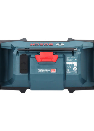 Bosch GPB 18V-2 SC Professional Akku Baustellenradio 18 V DAB+ Bluetooth AUX + 2x Akku 2,0 Ah + Ladegerät