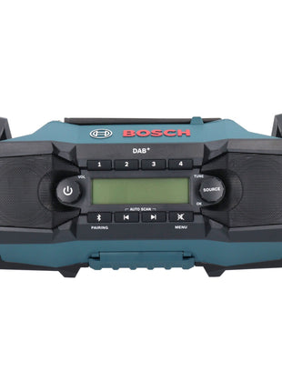 Bosch GPB 18V-2 SC Radio de obra con batería profesional 18 V DAB+ Bluetooth AUX + 2x baterías 5,0 Ah + cargador