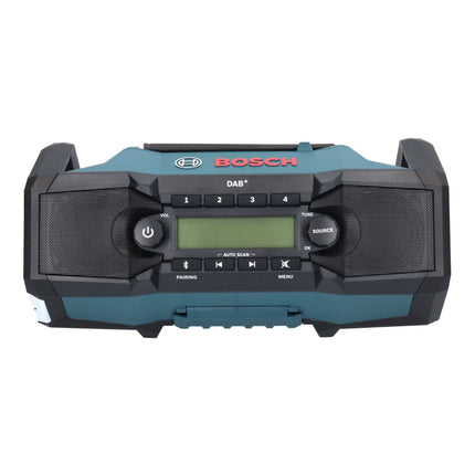 Bosch GPB 18V-2 SC Professional Akku Baustellenradio 18 V DAB+ Bluetooth AUX + 2x Akku 5,0 Ah + Ladegerät