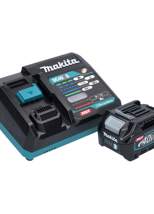 Amoladora angular a batería Makita GA 038 GA1 40 V máx. 230 mm sin escobillas XGT + 1x batería 2,0 Ah + cargador