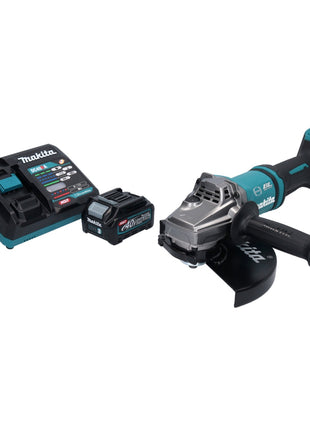 Amoladora angular a batería Makita GA 038 GD1 40 V máx. 230 mm sin escobillas XGT + 1x batería 2,5 Ah + cargador