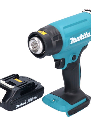 Makita DHG 180 A1 Akku Heißluftgebläse 18 V 550 °C + 1x Akku 2,0 Ah - ohne Ladegerät