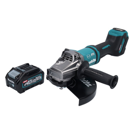 Amoladora angular a batería Makita GA 038 GM1 40 V máx. 230 mm sin escobillas XGT + 1x batería 4,0 Ah - sin cargador