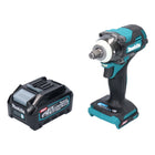 Makita TW 004 GM1 Cordless impact wrench 40 V max. 1/2