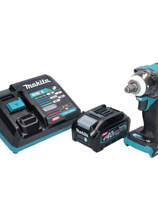 Makita TW 004 GM1 Akku Schlagschrauber 40 V max. 1/2" 350 Nm XGT Brushless + 1x Akku 4,0 Ah + Ladegerät