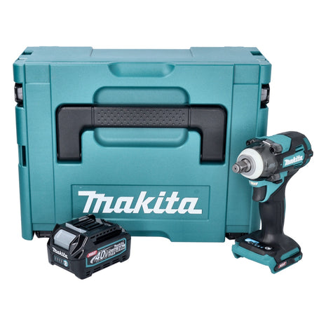 Makita TW 004 GA101 Clé à chocs sans fil 40 V max. 1/2" 350 Nm XGT Brushless + 1x batterie 2,0 Ah + Makpac - sans chargeur