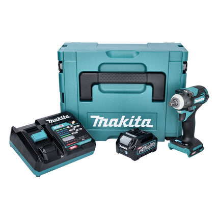 Makita TW 004 GA101 clé à chocs sans fil 40 V max. 1/2" 350 Nm XGT Brushless + 1x batterie 2,0 Ah + chargeur + Makpac
