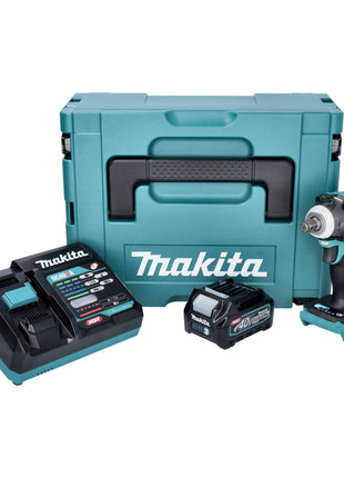 Makita TW 004 GD101 Akku Schlagschrauber 40 V max. 1/2" 350 Nm XGT Brushless + 1x Akku 2,5 Ah + Ladegerät + Makpac