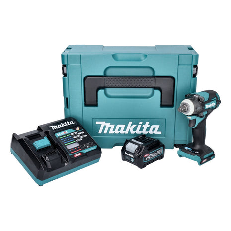 Makita TW 004 GD101 Akku Schlagschrauber 40 V max. 1/2" 350 Nm XGT Brushless + 1x Akku 2,5 Ah + Ladegerät + Makpac