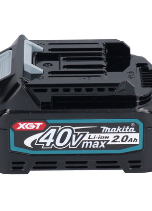 Makita Akku Set 2x BL 4020 Li-Ion Akku 40 V max. 2,0 Ah XGT ( 2x 191L29-0 ) IP64 Schutzklasse mit LED Anzeige