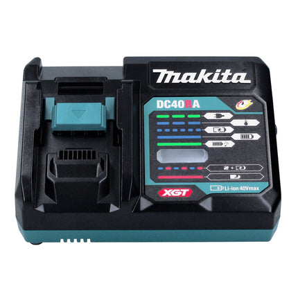 Kit de fuente de alimentación Makita 1x batería BL 4020 40 V máx. 2,0 Ah XGT (191L29-0) + cargador DC 40 RA (191E07-8)