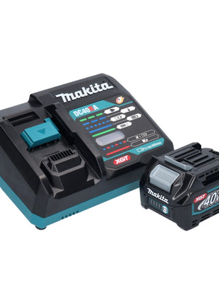 Taladro atornillador inalámbrico Makita DF 001 GA1 40 V máx. 140 Nm XGT Brushless + 1x batería 2,0 Ah + cargador