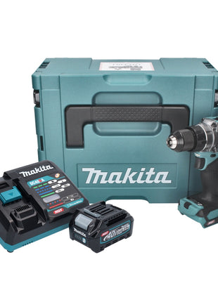 Taladro atornillador inalámbrico Makita DF 001 GA101 40 V máx. 140 Nm XGT Brushless + 1x batería 2,0 Ah + cargador + Makpac