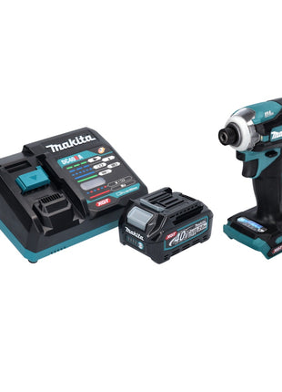 Makita TD 001 GA1 Llave de impacto inalámbrica 40 V máx. 220 Nm 1/4" XGT Brushless + 1x batería 2,0 Ah + cargador