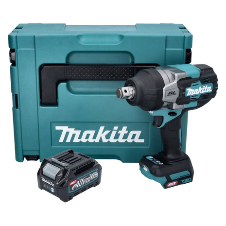 Makita TW 001 GA101 Clé à chocs sans fil 40 V max. 1800 Nm Brushless XGT + 1x batterie 2,0 Ah + Makpac - sans chargeur