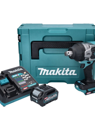 Makita TW 001 GA101 Akku Schlagschrauber 40 V max. 1800 Nm Brushless XGT + 1x Akku 2,0 Ah + Ladegerät + Makpac