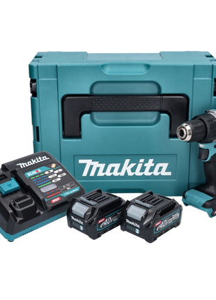 Makita DF 002 GA202 perceuse-visseuse sans fil 40 V max. 64 Nm Brushless XGT + 2x batteries 2,0 Ah + chargeur + Makpac