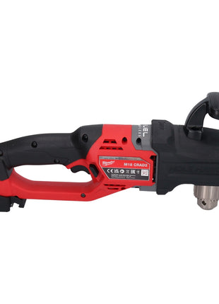 Taladro angular a batería Milwaukee M18 CRAD2-602 18 V 30 Nm sin escobillas + 2x baterías 6,0 Ah + cargador