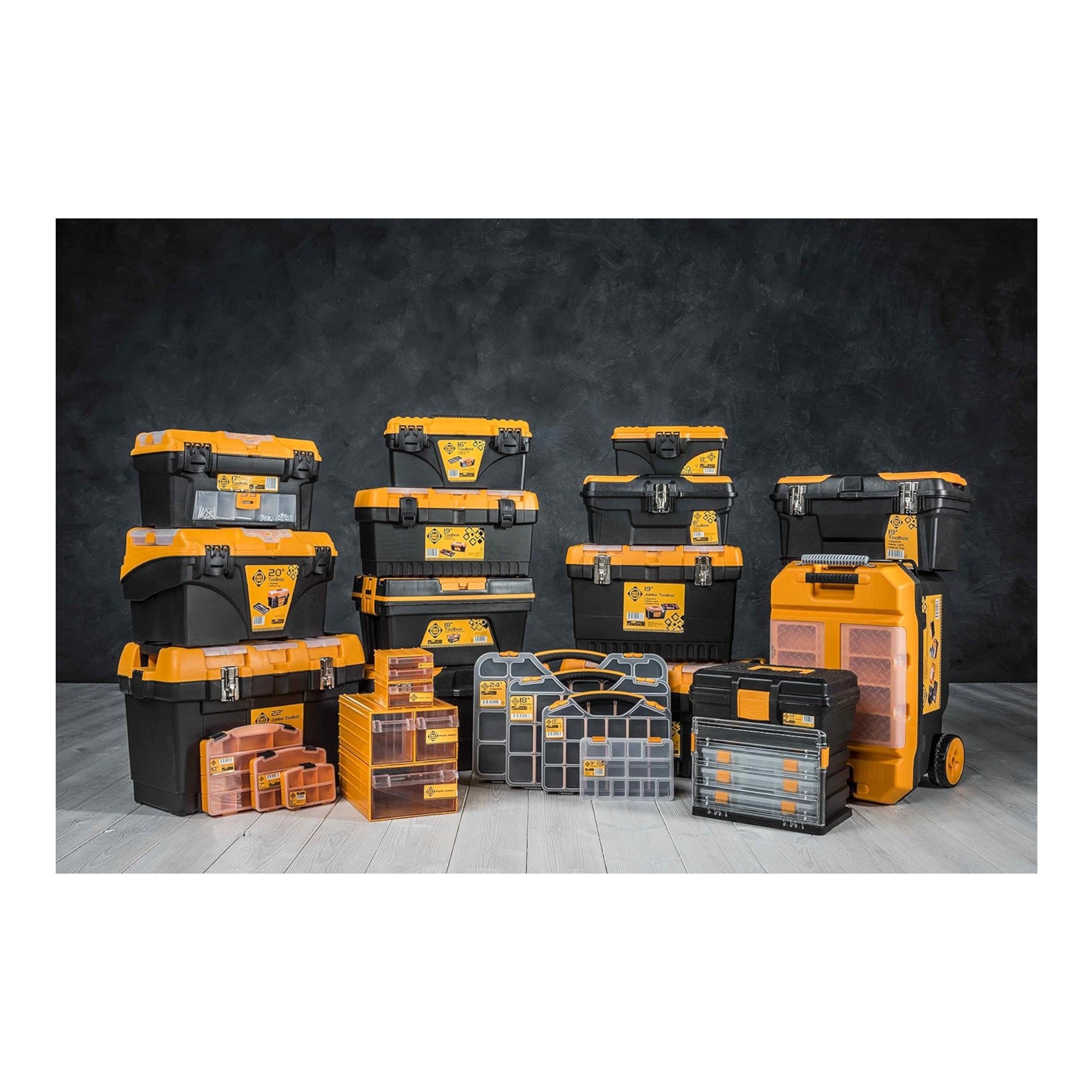 werkstatt kleinteile aufbewahrung FORTE Tools Box ORG-10 Organizer Kleinteile Aufbewahrung ( 00005114470 – Toolbrothers
