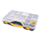 Forte Tools ORG-24 Tool case in 51x35x7 cm, storage box, organizer with 18 different compartments, removable, sturdy box, scratch-resistant lid (000051144820)
