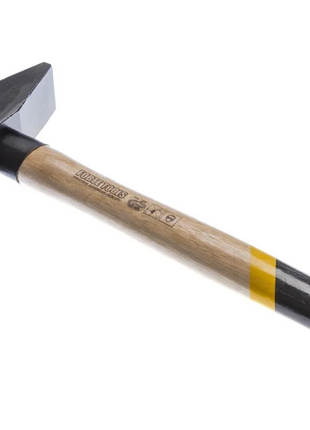 FORTE TOOLS Marteau de serrurier avec manche en bois, poids de tête 2000 g, marteau avec manche en bois, outil premium, forgé, cale double anneau, tête peinte (000051151037)