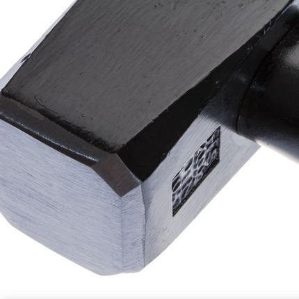 FORTE TOOLS Martillo de cerrajería con mango de madera, peso de cabeza 2000 g, martillo con mango de madera, herramienta premium, forjado, cuña de doble anilla, cabeza pintada (000051151037)