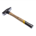 FORTE TOOLS Martillo de cerrajería con mango de madera, peso de cabeza 800 g, martillo con mango de madera, herramienta premium, forjado, cuña de doble anilla, cabeza pintada (000051151028)