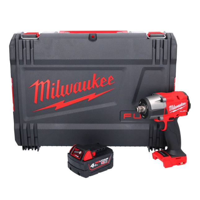 Milwaukee M18 FMTIW2F12-401X Cordless impact wrench 18 V 745 Nm 1/2" brushless + 1x battery 4.0 Ah + HD box - without charger