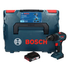 Bosch Professional GSB 18V-55 Cordless Impact Drill Driver 55Nm 18V Brushless + 1x Battery 2.0Ah + Case L-Boxx - without charger