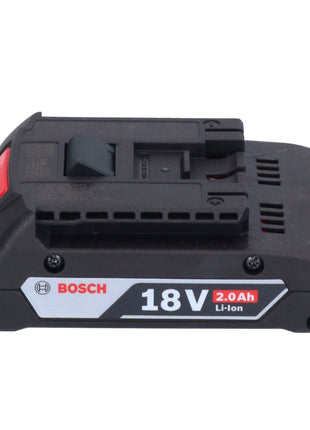 Bosch Professional GSB 18V-55 Perceuse-visseuse à percussion sans fil  55Nm 18V Brushless + 1x Batterie 2,0Ah + Coffret L-Boxx - sans chargeur