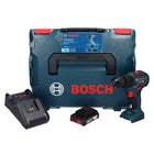 Bosch GSB 18V-55 Professional akumulatorowa wiertarko-wkrętarka udarowa 18 V 55 Nm bezszczotkowa + 1x akumulator 2,0 Ah + ładowarka + L-Boxx