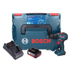 Bosch GSB 18V-55 Taladro percutor inalámbrico profesional 18 V 55 Nm sin escobillas + 1x batería 4,0 Ah + cargador + L-Boxx