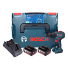 Bosch GSB 18V-55 Professional Akku Schlagbohrschrauber 18 V 55 Nm Brushless + 2x Akku 4,0 Ah + Ladegerät + L-Boxx