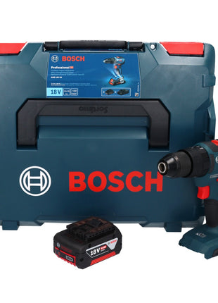 Bosch Professional GSB 18V-55 Cordless Impact Drill Driver 55Nm 18V Brushless + 1x Battery 5.0Ah + Case L-Boxx - without charger