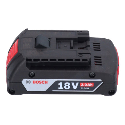 Bosch GWX 18V-10 Amoladora angular profesional sin cable 18 V 125 mm X-LOCK Brushless + 1x acumulador 2,0 Ah + L-Boxx - sin cargador