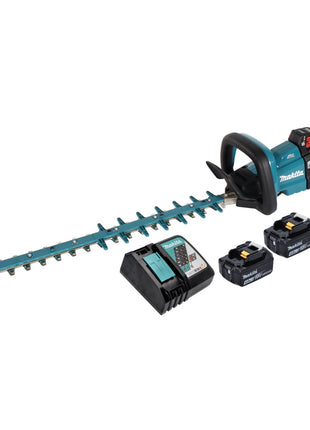 Makita DUH 602 RM2 Akku Heckenschere 18 V 60 cm Brushless + 2x Akku 4,0 Ah + Ladegerät - Toolbrothers