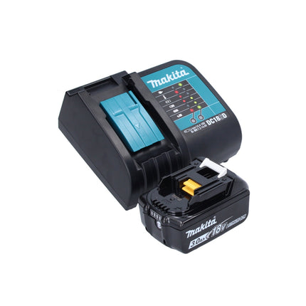 Cortasetos a batería Makita DUH 752 SF 18 V 75 cm sin escobillas + 1x batería 3,0 Ah + cargador