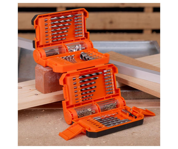 bit aufbewahrung WellCut 51-teiliges Bohrer & Schraubendreher Bit Set aus HSS-Stahl, mi – Toolbrothers
