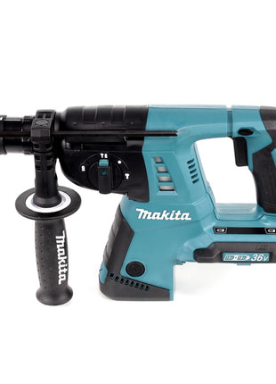 Makita DHR CTJ marteau perforateur à batterie 36 V (2x 18 V) 3,0 J SDS-plus + 2x batterie 5,0 Ah + double chargeur + Makpac