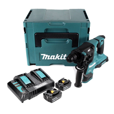 Makita DHR 280 CTJ marteau perforateur à batterie 36 V (2x 18 V) 2,8 J SDS-plus brushless + 2x batterie 5,0 Ah + double chargeur + Makpac