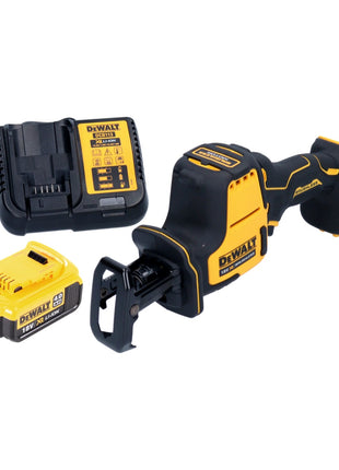 DeWalt DCS 369 M1 Akku Säbelsäge Reciprosäge 18 V Brushless + 1x Akku 4,0 Ah + Ladegerät