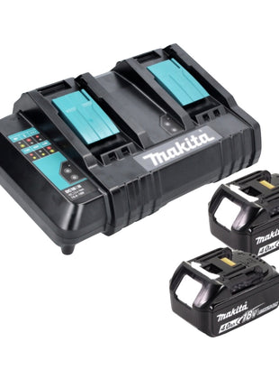 Tondeuse à gazon sans fil Makita DLM 382 CM2 36 V (2x 18 V) 38 cm 40 l + 2x batterie 4,0 Ah + double chargeur