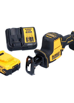 DeWalt DCS 369 P1 Akku Säbelsäge Reciprosäge 18 V Brushless + 1x Akku 5,0 Ah + Ladegerät