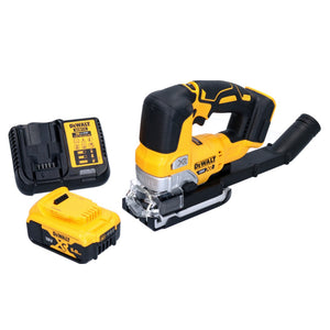 DeWalt DCS 334 P1 Akku Pendelhub Stichsäge 18 V Brushless + 1x Akku 5,0 Ah + Ladegerät